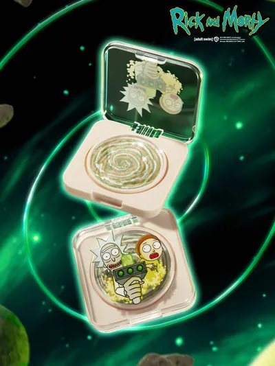 Rick and Morty X SHEGLAM Interdimensional Iluminador Marca de Belleza Cosmética Maquillaje para Mujeres y Niñas