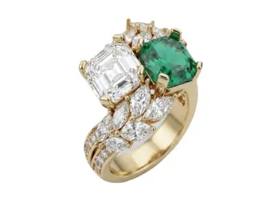 Jackie Kennedy Inspired Engagement Ring