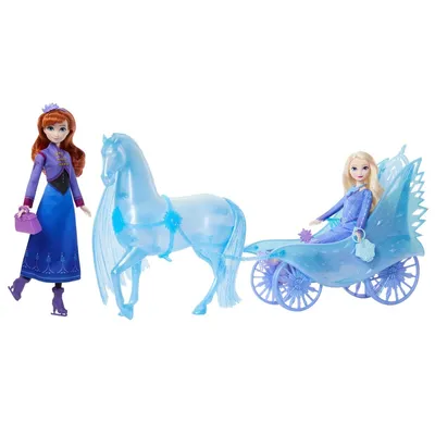 Disney Die Eiskönigin Annas und Elsas magische Eiskutsche mit Nokk