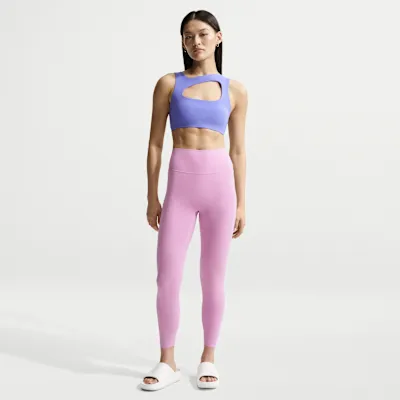 Nike Zenvy Women's High-Waisted 7/8 Leggings with No Front Seam