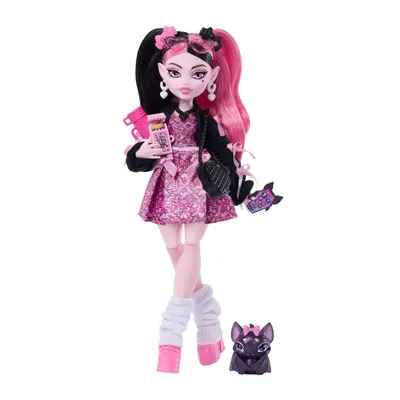 Monster High Muñeca Draculaura con accesorios