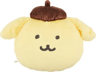 Nagano x Sanrio Collaboration Pompompurin Stuffed Toy Cushion Plush Doll JP