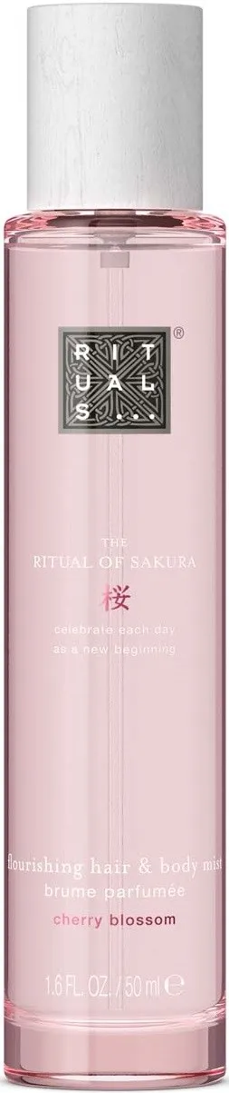 Rituals The Ritual of Sakura Hair & Body Mist - Blommig - Körsbärsblomma & Rismjölk 50 ml
