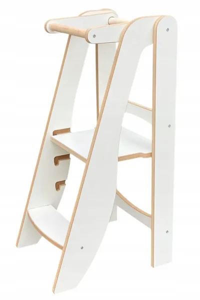 Fold Step - Skládací kuchyňský pomocník Montessori Kuchyňský pomocník pro děti