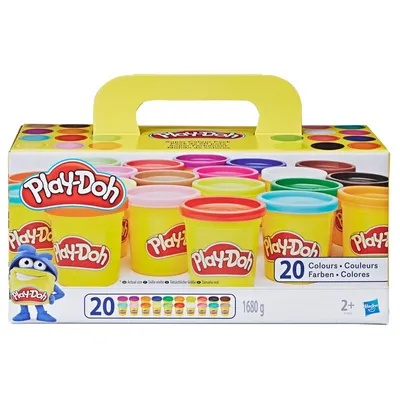 Play-Doh Super Kleuren Set van 20 Potjes Klei