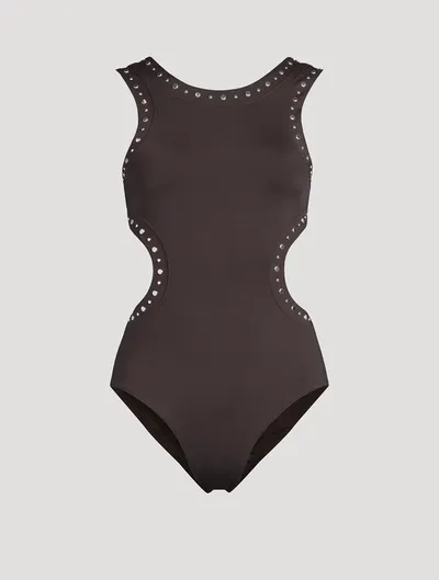 Dolce Studded One-Piece Swimsuit