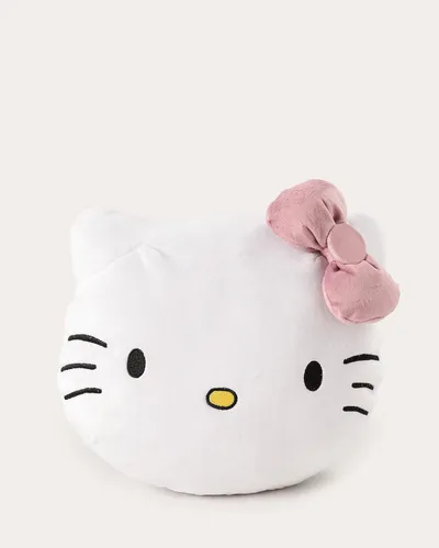 Almofada Hello Kitty peluciada - Branca | Casa Riachuelo