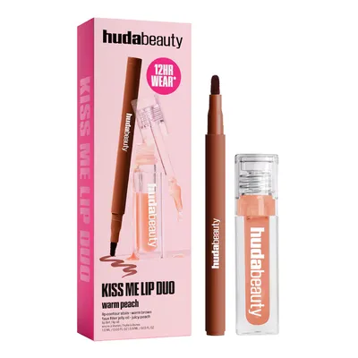 Kiss Me Lip Duo Warm Peach - Set Per Le Labbra