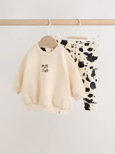 Sweat and Leggings Baby Set (0mths-2yrs)