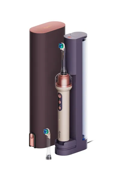 Dyson CameraJet™ electric toothbrush with flosser (Ceramic pink)