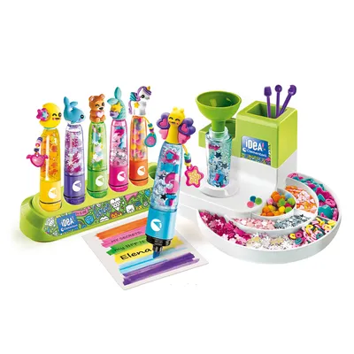 Juego de manualidades Laboratorio de Subrayadores Clementoni