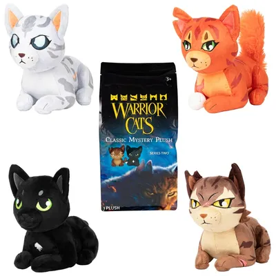 Warrior Cats Classic Mystery Plush Series 2 Blind Box Assortment 28cm
