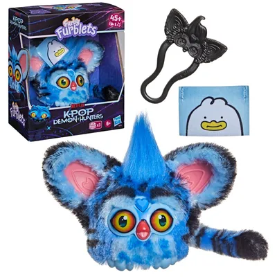 Furby Furblets Interactive Toy KPop Demon Hunters Derpy Tiger