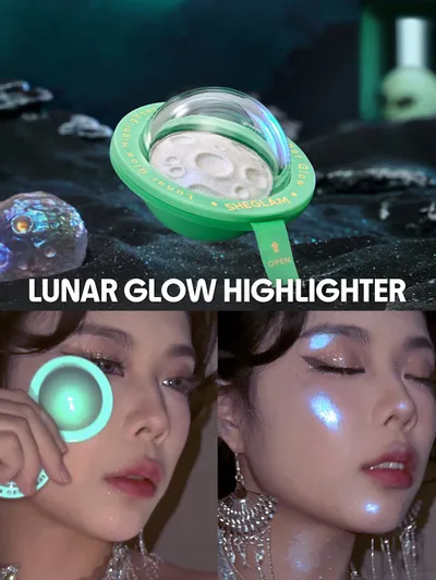 SHEGLAM Lunar Glow Iluminador Brillos Marca De Belleza CosméTica Maquillaje Para Mujeres Y NiñAs