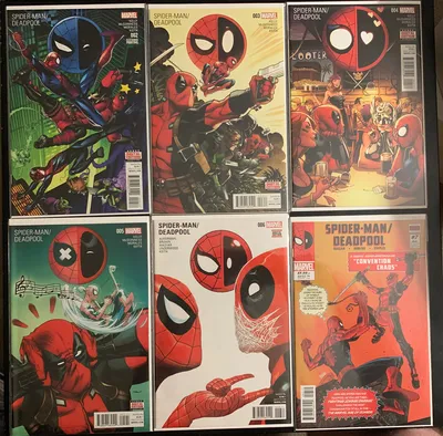 Spider-Man/Dea<wbr/>dpool LOT 2-9 VF/NM