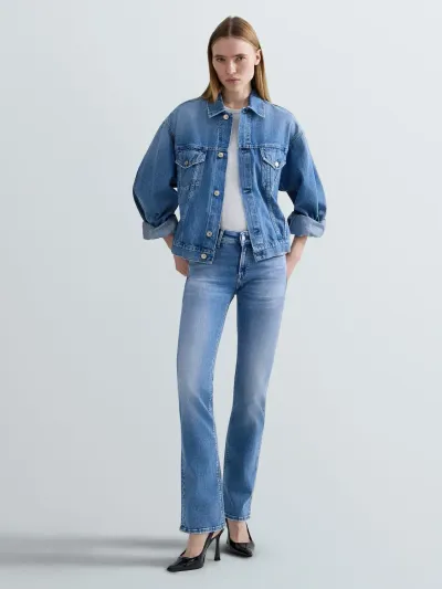 AUSGESTELLTE BOOTCUT-JEANS NEW LUZ