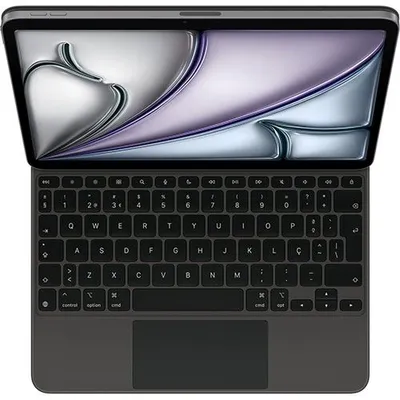 Teclado Apple Magic Keyboard para iPad Air de 11" (M4 + M3) - Layout PT - Preto