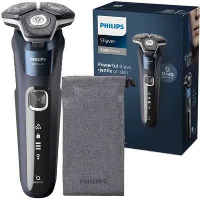 Golarka Do Brody Philips Series 5000 Elektryczna Maszynka Do Golenia + Etui