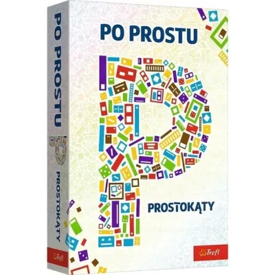 Po prostu P Prostokąty Gra Rodzinna Towarzyska Gra Skojarzeń trefl