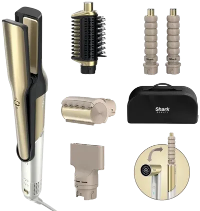 Стайлер Shark HD6051SEU Glam Sleek Straight Waves & Curls Multi-styler