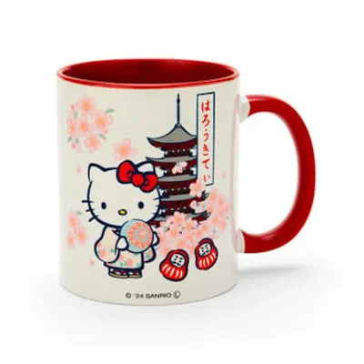 Sanrio Shop Limited Hello Kitty Mug Kimono