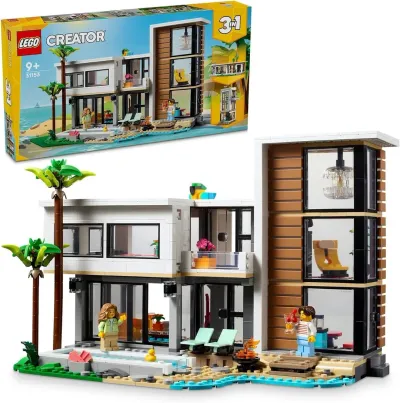 LEGO 31153 CREATOR: Modern House 9+ Block toy New
