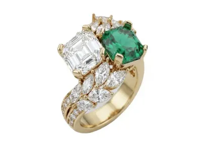Jackie Kennedy Inspired Engagement Ring