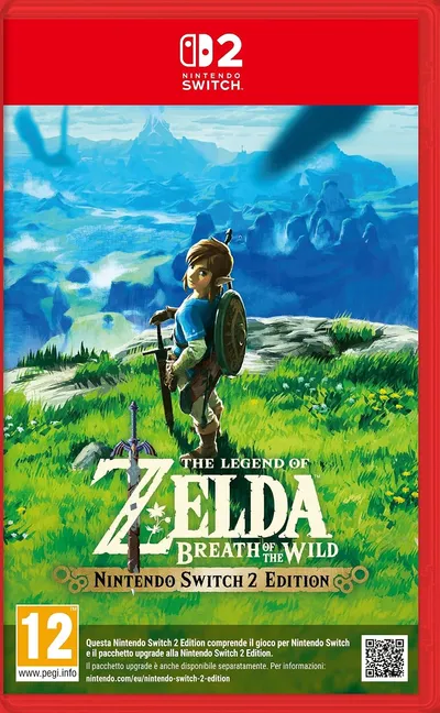 The Legend of Zelda: Breath of the Wild - Nintendo Switch 2 Edition - Ed. Italiana - Versione su scheda