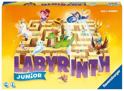 Ravensburger Kinderspiel Junior Labyrinth - Brettspiel ab 4 Jahre