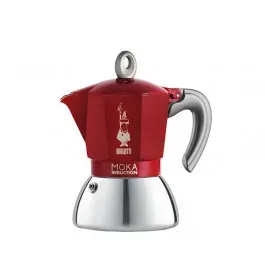 Гейзерна кавоварка Bialetti Moka Induction Red на 4 порції 150 мл