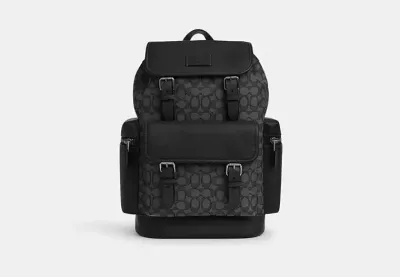 Sprint Backpack In Signature Jacquard