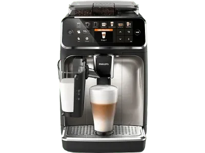 PHILIPS EP5447/90 Serie 5400 LatteGo 11 Kaffeespezialitäten Kaffeevollautomat Schwarz/Chrom