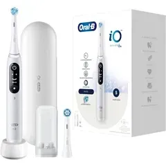 Електрична зубна щітка Oral-B iO 6N Біла + Brush Head + TC (4210201445234)