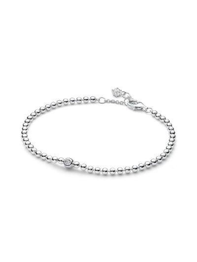 Bracelet Pierres Scintillantes et Sphères