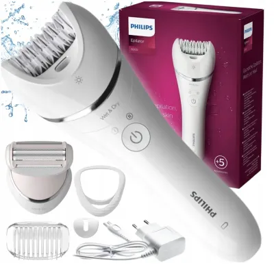 DEPILÁTOR PHILIPS BRE710 HOLICÍ STROJEK VODĚODOLNÝ NA NOHY TĚLO BIKINI PODPAŽÍ