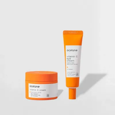 Kit Hidratação Vitamina C Olhos e Rosto (2 Produtos)