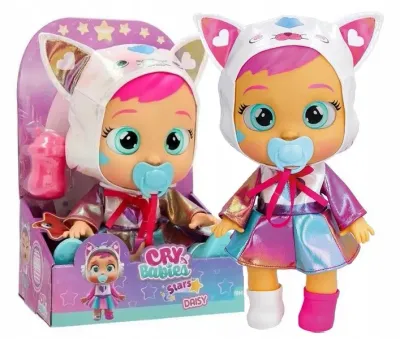 CRY BABIES PLAČÍCÍ STARS DAISY interaktivní panenka miminko