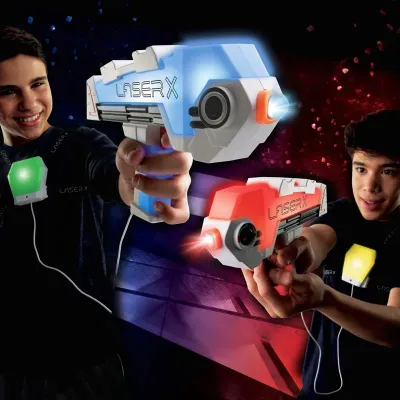 Laser X Revolution LaserTag 2er Blaster Set mit Brust Receiver