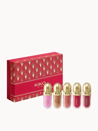KIKO Milano Exclusive Fabulous 5 Mini 3D Hydra Gift Set 17.5ml (Worth £44.95)
