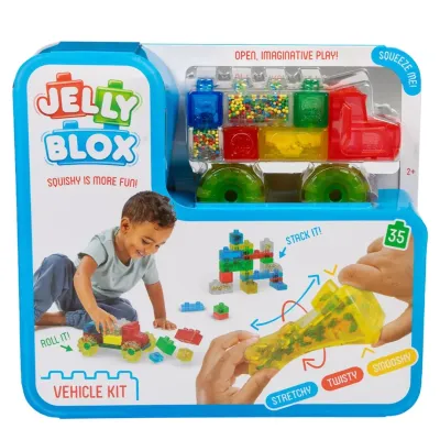Сенсорний конструктор Jelly Blox Машинка врум-врум 35 ел 931694