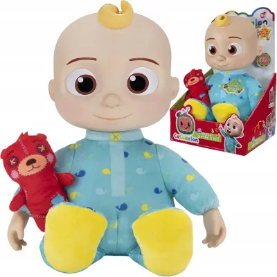 Panenka COCOMELON Musical Bedtime JJ Doll Jazwares 33 cm melodie