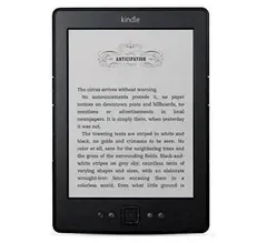 Електронна книга Amazon Kindle 5 Чорний Кнопкова Підтримка всіх форматів Б/В (Kindle5-BK)