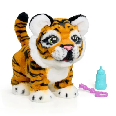 FurReal Plush Toy Interactive Pet Gabby the Grow & Roar Tiger