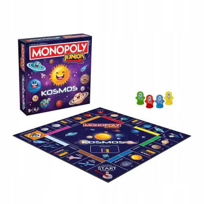 Monopoly Junior Kosmos Gra planszowa Winning Moves PL