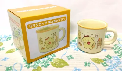 Sanrio Characters Atari Kuji 2020 Mug Cup Pompompurin Pom Pom Purin Brand New!