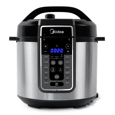 Panela de Pressão Elétrica 6L Inox | Midea