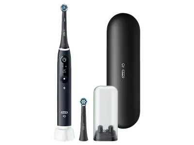 ORAL-B iO 6 Elektrische Zahnbürste Black Lava, Reinigungstechnologie: Mikrovibrationen